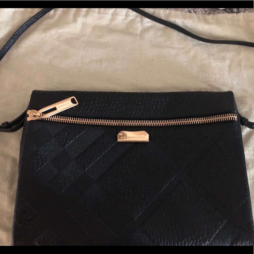 Burberry Canterbury embossed check bag